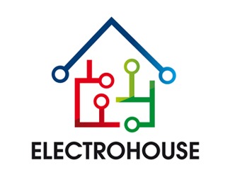 Projekt logo dla firmy Elektrohouse | Projektowanie logo